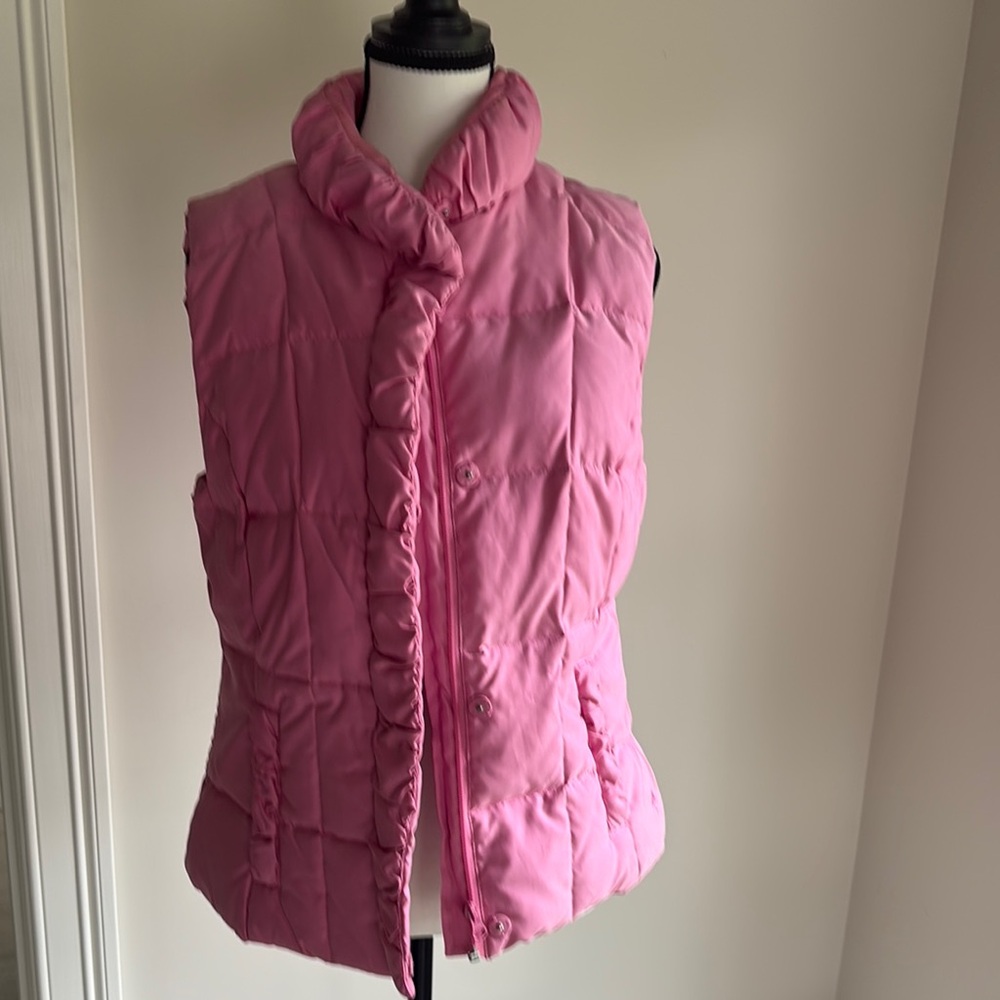 Lilly Pulitzer Pink Quilted Vest
